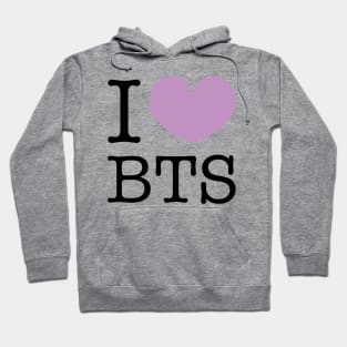 I love BTS Hoodie